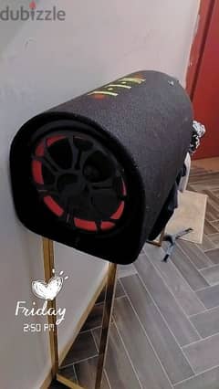 speaker bass tube