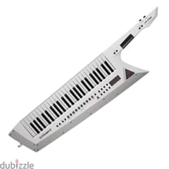 Roland AX-EDGE Keytar Professional Performance Synth (White) w/ Stand