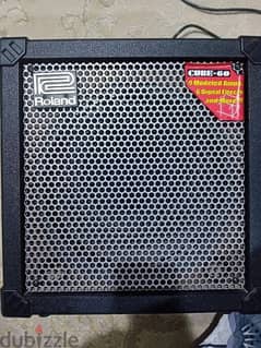 roland cube 60.12 inch woofer . high pawer guitar amp. 40kd fix price
