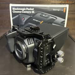 BMPCC4K Blackmagic Design Pocket Cinema Camera 4K Camcorder DAVINCI ca