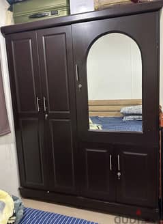 Closet with cupboards and Dressing table
