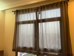 ikea window curtains with rod