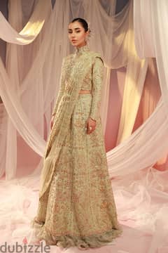 Bridal Dress In Lehenga Choli Dupatta Style