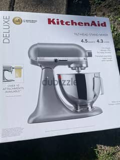 KitchenAid Artisan Series 4.5 Quart Tilt-Head Stand Mixer - Red/Silver