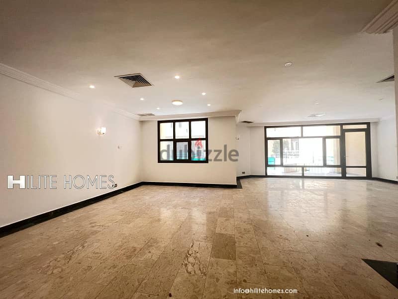 THREE BEDROOM FLOOR FOR RENT IN ABU AL HASSANIYA 0