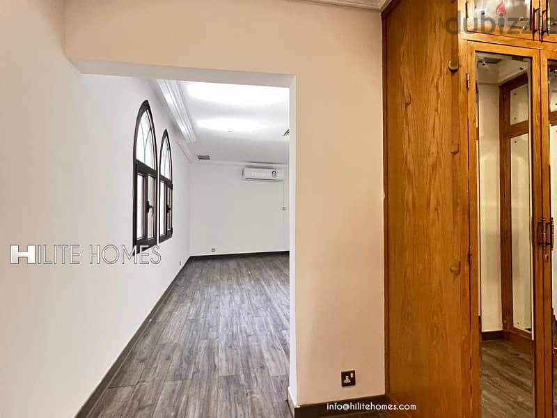 THREE BEDROOM FLOOR FOR RENT IN ABU AL HASSANIYA 6