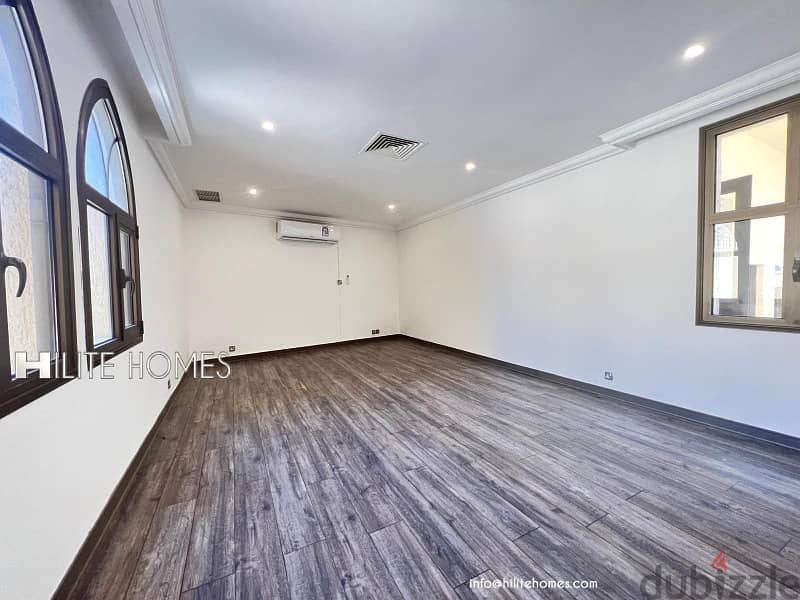 THREE BEDROOM FLOOR FOR RENT IN ABU AL HASSANIYA 7