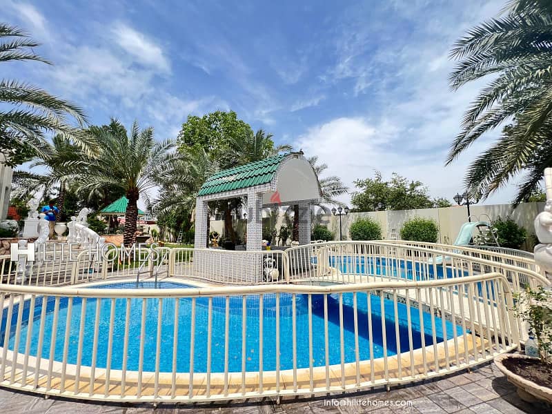 BEAUTIFUL VILLA WITH GARDEN, POOL, AND MORE IN ABU AL HASSANIYA 1