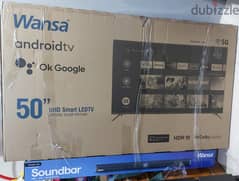 Selling barely used TV and new Soundbar