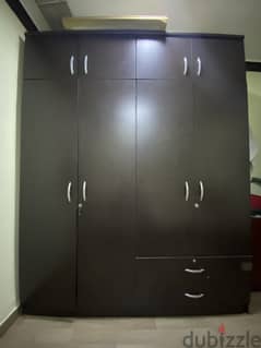 Bed with cupboard available