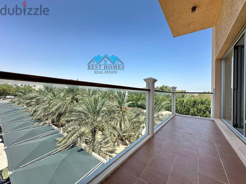 3 Bedrooms Apartment with Pool and Balcony in Abu Al Hasania 7