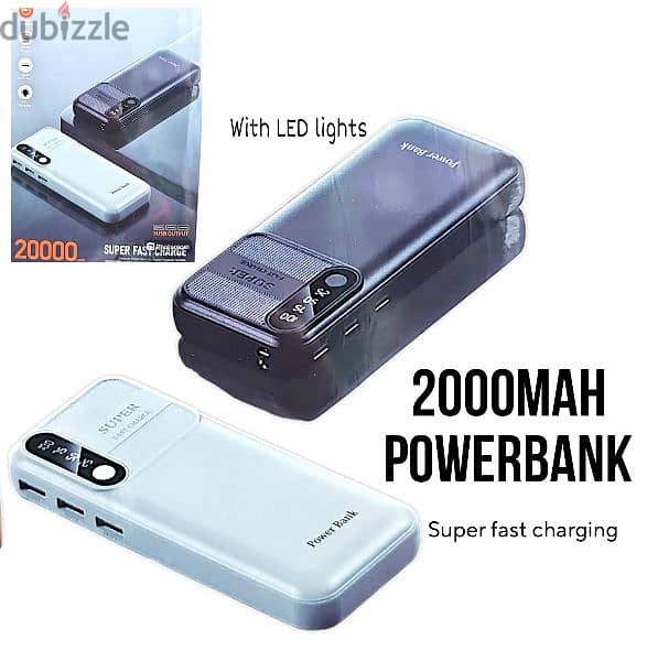 2000MAH Power Bank 0