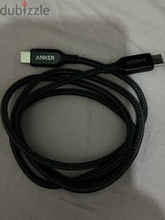 anker type c to type cable same like new