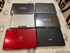 6 laptops all for 30 KD
