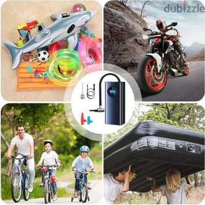 Portable Rechargeable Air Pump 120W