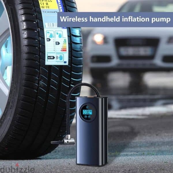 Portable Rechargeable Air Pump 120W 1