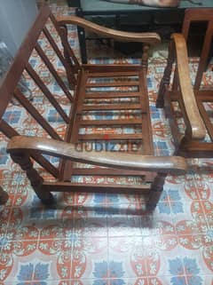 Wooden chair without cushion for sale