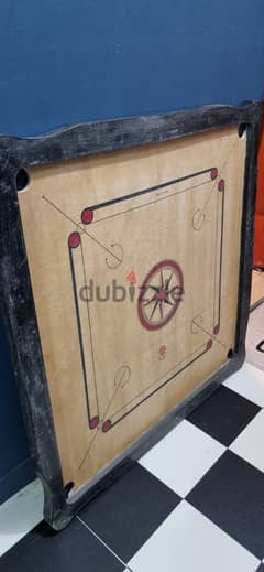 Used Carrom Board with Coins Sale - 10 KD
