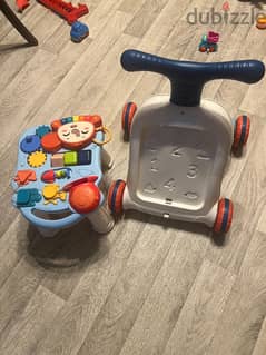 baby seat and walker
