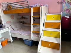 Bunk Bed with Storage for sale