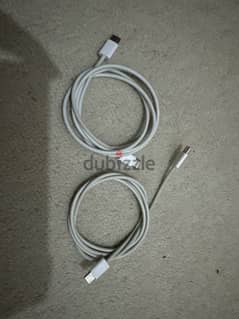 iPhone original type c to type c cable used