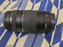 Canon 75-300 mm zoom lens.