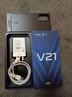 Vivo V21.5G with 8+4 = 12 gb ram 128 memory with box