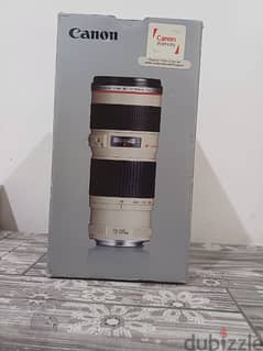 Canon lens EF 70-200MM F/4 L USM