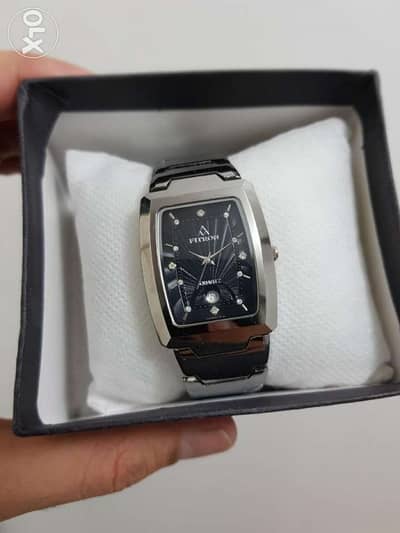 Fitron Watch Original Gents Male Stainless Steel