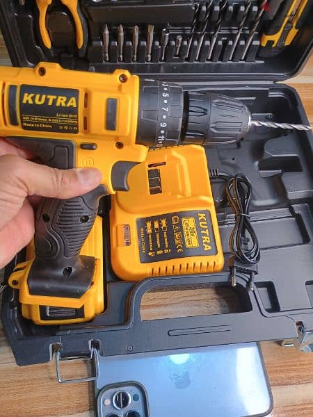 Dual Battery Drill machine 6