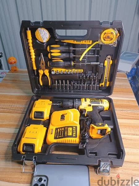 Dual Battery Drill machine 7