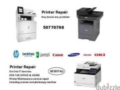 Printer and scanner repair service available