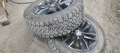 offroad tires for nissan patrol (only tires)