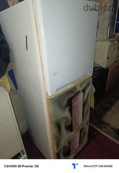Daewoo double door fridge