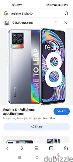 realme 8 128gb brand new condition
