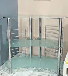 glass trolley for sale