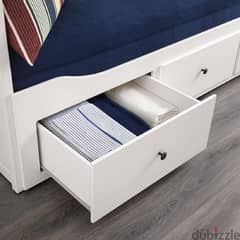 ikea 2 in one bed with mattress and 3 drawers