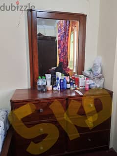 Dressing table, Drawers , iron box with stand , cupboards