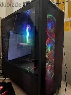 Gaming pc RTX 3050 16GB HARD DISK 1TB with monitor 0