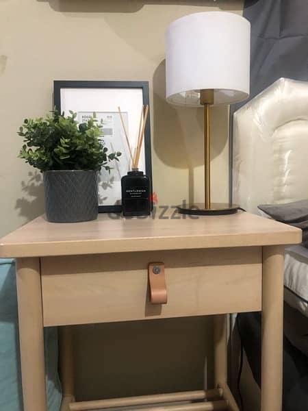 IKEA side table made of solid wood 3