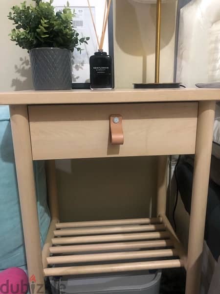 IKEA side table made of solid wood 4