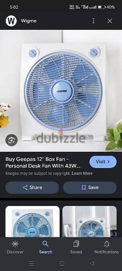 I have one fan geepas company like new only use 1 to 2 time's