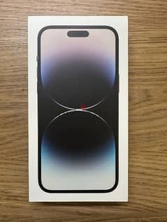 Sealed Apple iPhone 14 pro max 256gb with one year warranty