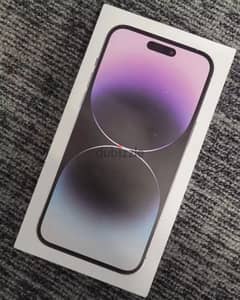 New sealed Apple iPhone 14 pro max 256gv purple