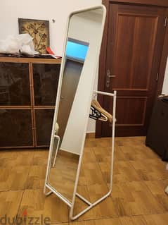Mirror and Cloth Hanging Stand 0