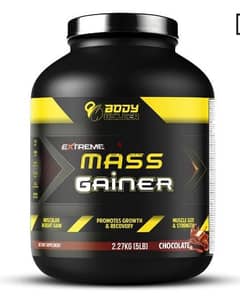 Body Builder Extreme Mass Gainer, Chocolate, 5 LB, n