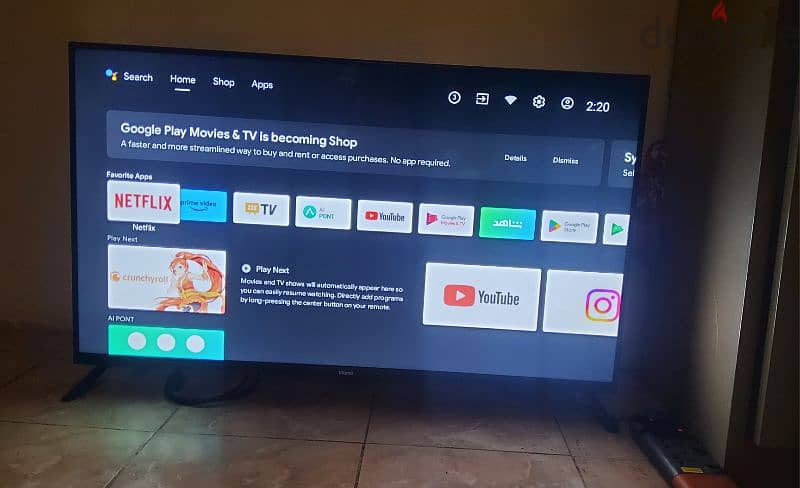 WANSA ANDROID TV 40 INCH 2