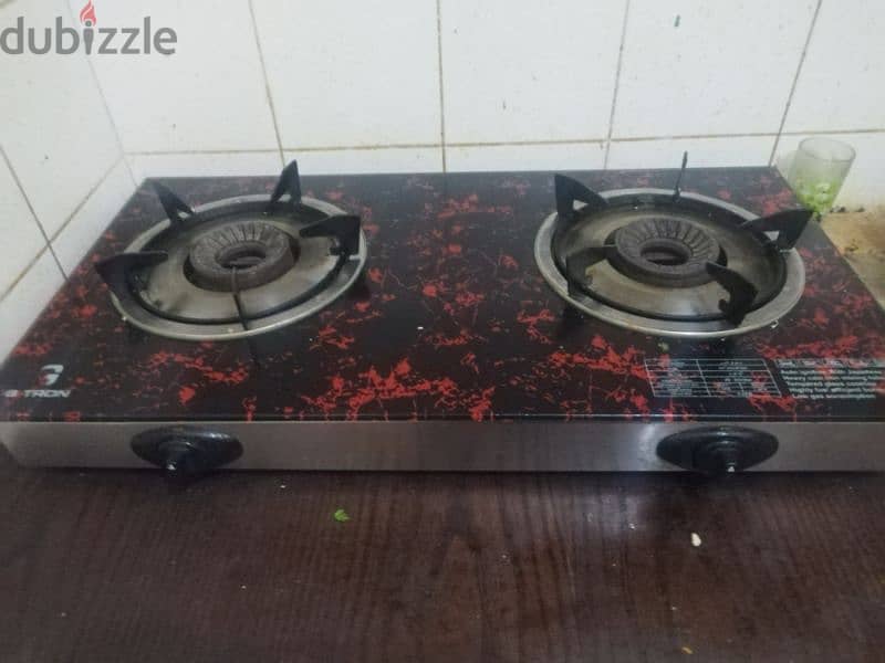 gas stove and 2