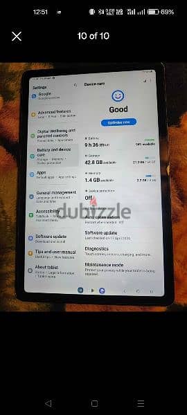 Samsung tab s6 lite 64gb 4gb good quality no delivery no accessories 4