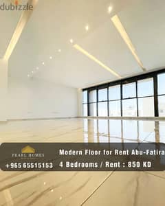 Modern Floor for Rent in Abu-Fateera 0